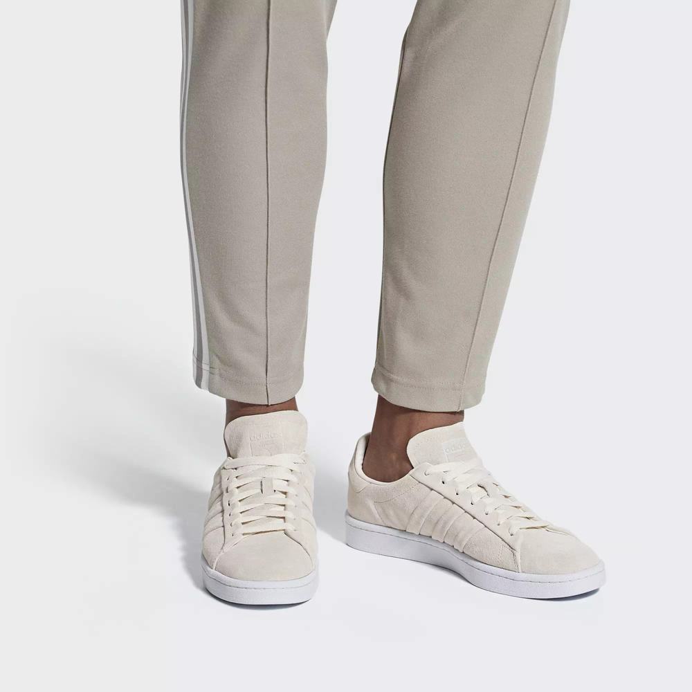 Adidas Campus Stitch and Turn Tenis Blancos Para Hombre (MX-83488)